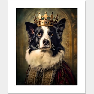 Border Collie The King Posters and Art